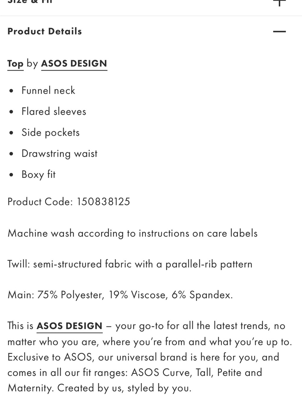 ASOS Design Tan Jacket with Plaid Collar Detail - Picture 7 of 10